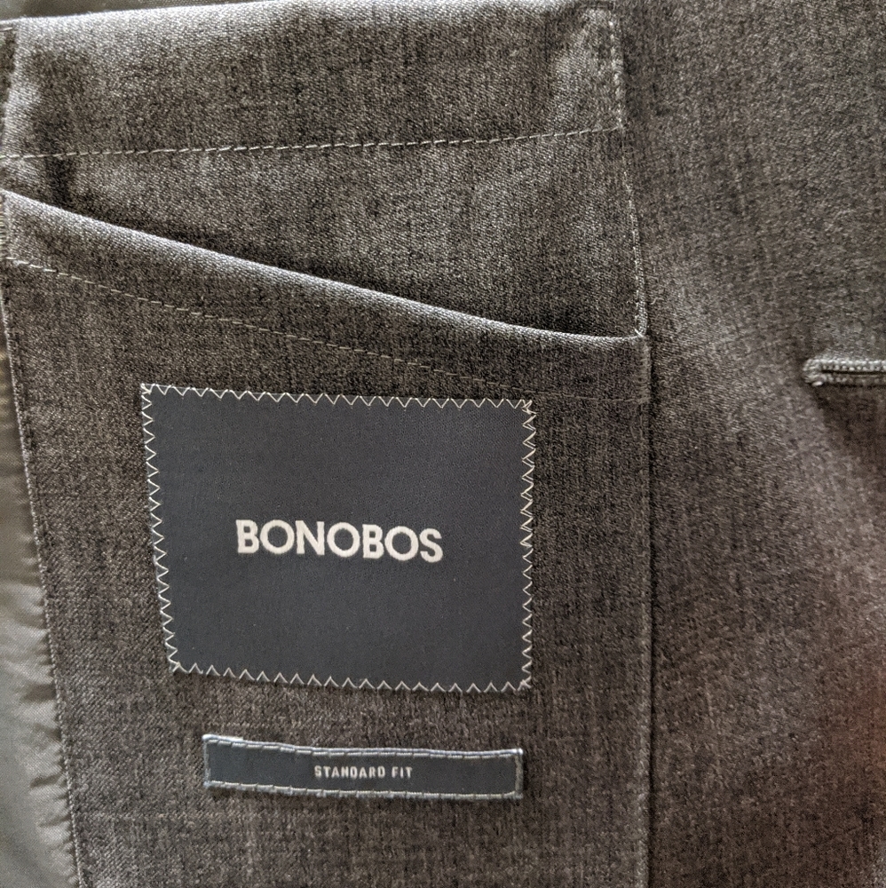 BONOBOS Gray Suit 40R